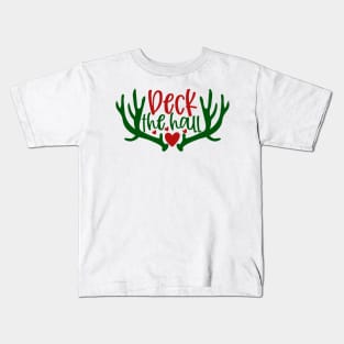 Deck The Hall Kids T-Shirt